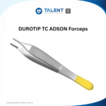 DUROTIP TC ADSON Forceps with gold handle and fine tungsten carbide tips