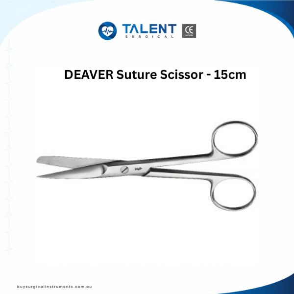 DEAVER Suture Scissor 1 DEAVER Suture Scissor with Talent Surgical Instruments