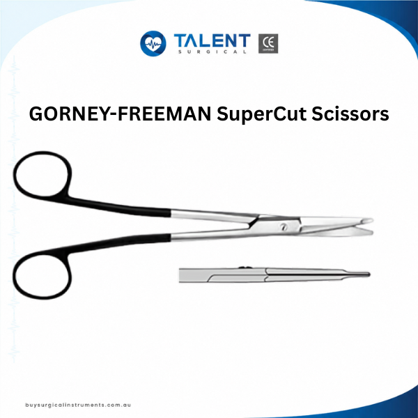 GORNEY-FREEMAN SuperCut Scissors Premium GORNEY-FREEMAN SuperCut Scissors for surgical procedures.