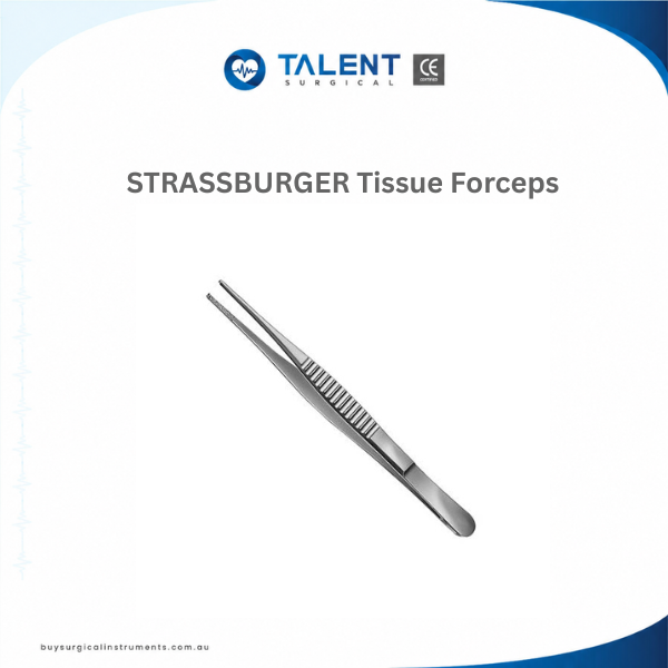 STRASSBURGER Tissue Forceps STRASSBURGER Tissue Forceps surgical forceps in surgery.