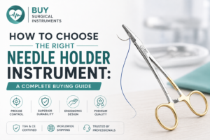 How to choose the right needle holder instrument for surgical suturing